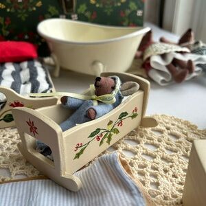 Charming Red Stag linen Family